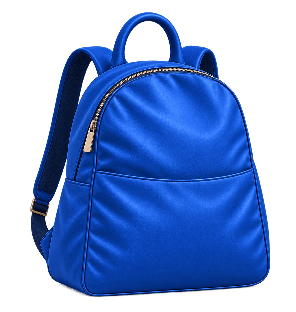 Illustrative cobalt daypack