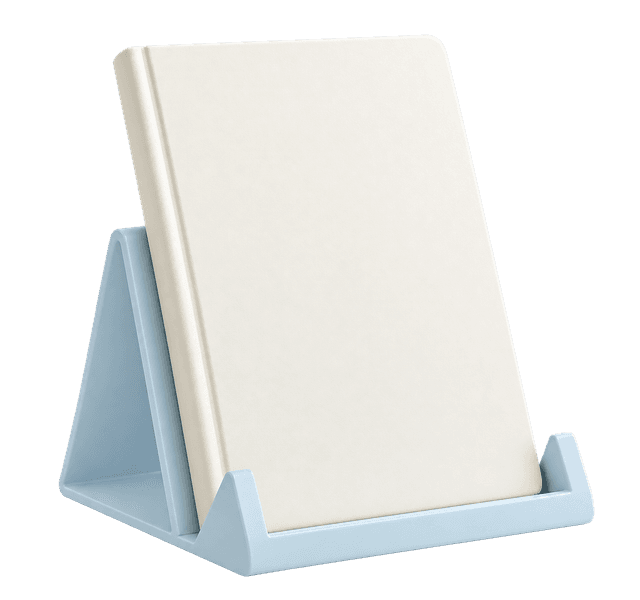 Illustrative notebook stand