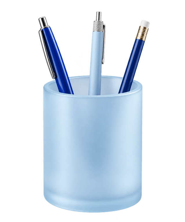 Illustrative pen holder
